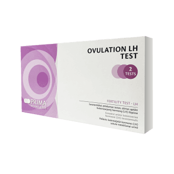PRIMA ovuliacijos testas LH, 2 vnt.