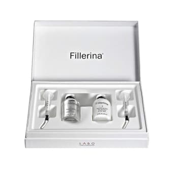 FILLERINA 14 dienų kosmetinio užpildo rinkinys su 6 hialurono rūgštimis ir peptidais, 1 lygis, 1 vnt., 30 ml