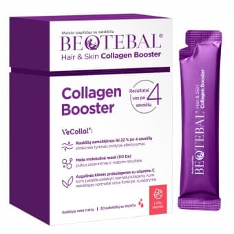 BEOTEBAL Hair & Skin Collagen Booster, 30 paketėlių