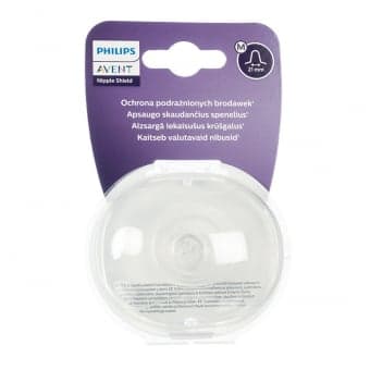 PHILIPS AVENT silikoniniai antspeniai, vidutiniai, 21 mm, SCF153/03, 2 vnt.