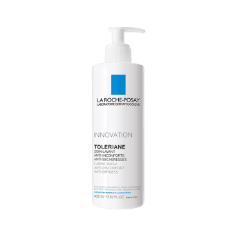 LA ROCHE-POSAY švelnus kreminis veido prausiklis jautriai odai TOLERIANE, 400 ml
