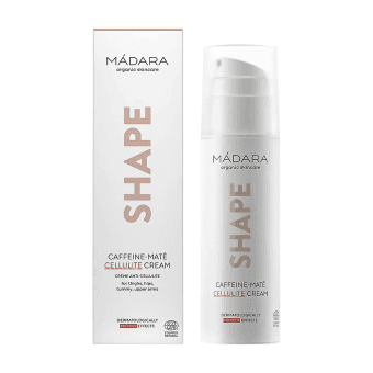 MADARA kūno kremas su kofeinu ir mate, 150 ml