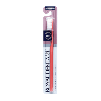 ROYAL DENTA dantų šepetėlis SILVER SUPER SOFT, 1 vnt.
