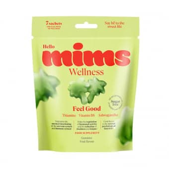 MIMS, WELLNESS maisto papildas, 35 guminukų