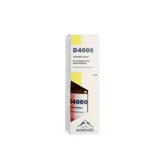 NORDAID purškiamas vitaminas D3 4000IU, mėtų skonio, 30ml, 30 ml
