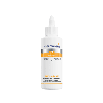 PHARMACERIS P, ICHTILIX FORTE priemonė skalpui ir kūnui, pleiskanojančiai, sudirgusiai odai, 125 ml