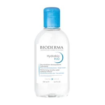 BIODERMA micelinis valomasis vanduo visų tipų dehidratuotai odai HYDRABIO H2O, 250 ml