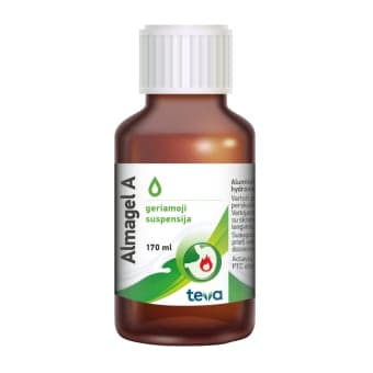 ALMAGEL A, 170 ml, geriamoji suspensija, N1