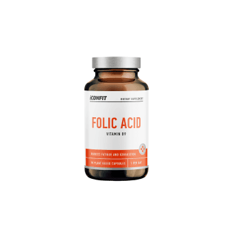 ICONFIT folio rūgštis (vitaminas B9, 400 μg), 90 kapsulių