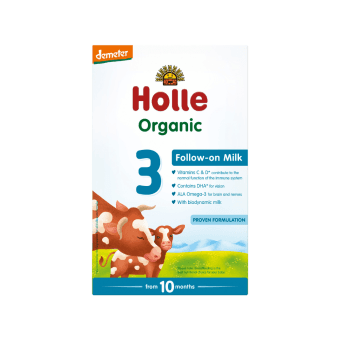HOLLE biodinaminis pieno mišinys kūdikiams Nr. 3, nuo 10 mėn., LT-EKO-001, 600 g