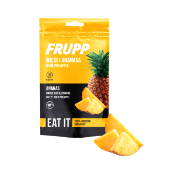YUMYUM liofilizuoti ananasai FRUPP, 15 g