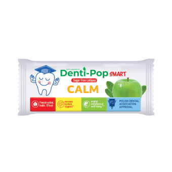 DENTI-POP ledinukas SMART CALM, obuolių ir mėtų skonio, 1 vnt.