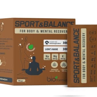 BIOFARMACIJA, SPORT&BALANCE, 14 pakelių