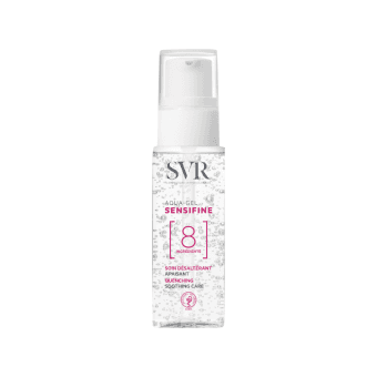 SVR veido gelis itin jautriai, alergiškai odai SENSIFINE AQUA-GEL, 40 ml, 40 ml