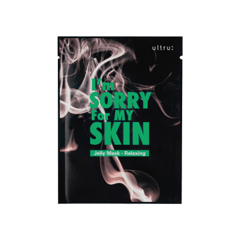 I'M SORRY FOR MY SKIN, lakštinė veido kaukė, Jelly Mask - Relaxing, 33 ml
