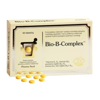 PHARMA NORD Bio-B-Complex, 60 Tabletės