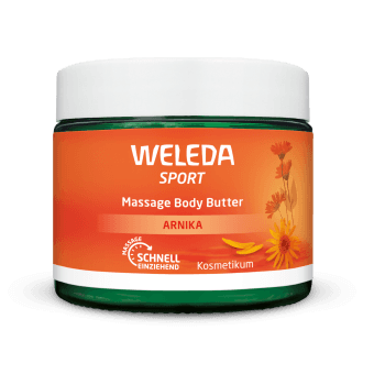 WELEDA, ARNICA, masažinis kūno sviestas, 150 ml