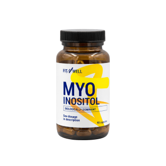 FITNWELL Myo-Inositol, 90 kapsulių