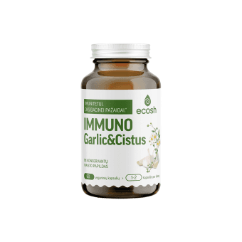 ECOSH Immuno Garlic&Cistus, 60 kapsulių