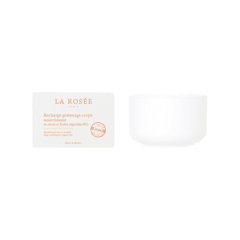 LA ROSÉE kūno šveitiklis sausai odai NOURISHING BODY SCRUB REFILL - papildymas, 200 ml