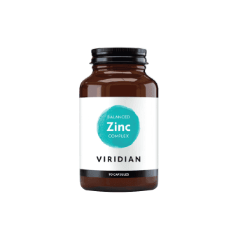 VIRIDIAN BALANCED ZINC COMPLEX, 90 kapsulių