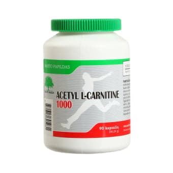 ACETYL L-CARNITINE 1000, 90 kapsulių