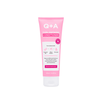 Q+A kondicionierius garbanotiems plaukams, 250 ml