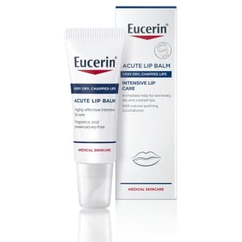 EUCERIN lūpų balzamas sausoms lūpoms ACUTE LIP BALM, 10 ml