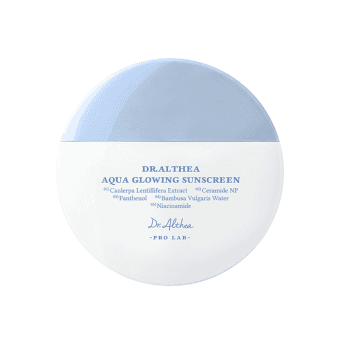 DR.ALTHEA AQUA GLOWING SUNSCREEN SPF50 apsauginis veido kremas nuo saulės, 45 ml