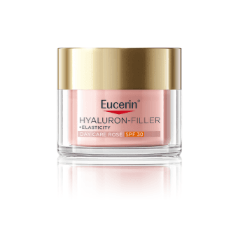 EUCERIN dieninis veido kremas brandžiai odai HYALURON-FILLER + ELASTICITY ROSE, SPF 30, 50 ml