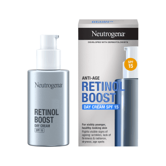 NEUTROGENA dieninis kremas RETINOL BOOST, SPF 15, 50 ml
