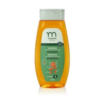 MARGARITA šampūnas su šaltalankių aliejumi kasdienei priežiūrai, 400 ml