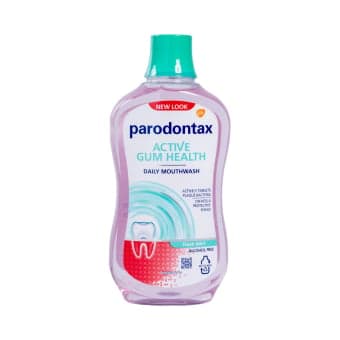 PARODONTAX burnos skalavimo skystis ACTIVE GUM HEALTH, mėtų skonio, 500 ml