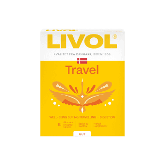 LIVOL TRAVEL, 15 tablečių