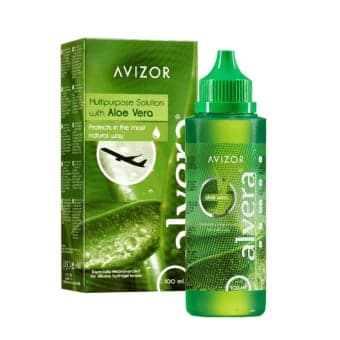 AVIZOR kontaktinių lęšių skystis ALVERA, 100 ml