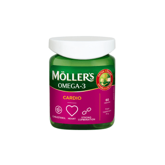 MÖLLER'S OMEGA-3 CARDIO, 60 kapsulių