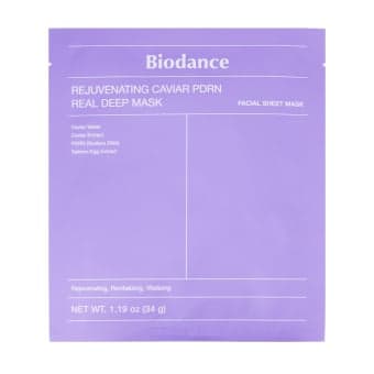 BIODANCE REJUVENATING CAVIAR PDRN REAL DEEP veido kaukė, 34 g