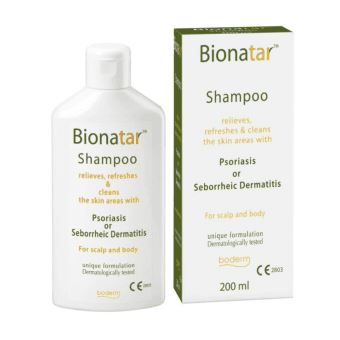 BODERM šampūnas riebiems plaukams BIONATAR, 200 ml