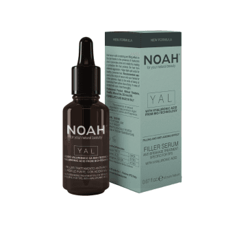 NOAH atkuriamasis hialurono serumas lūžinėjantiems ir pažeistiems plaukams YAL, 20 ml