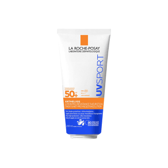 LA ROCHE-POSAY ANTHELIOS vandeniui ir prakaitui atsparus losjonas SPF50+ UV SPORT, 200 ml