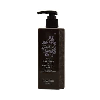 SAPHIRA garbanų formavimo kremas su negyvosios jūros mineralais DIVINE CURL CREAM, 250 ml