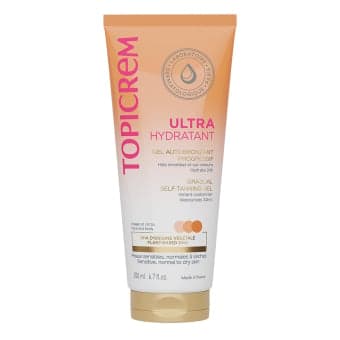 TOPICREM, savaiminio įdegio želė, UM TAN, 200 ml