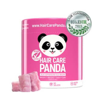 HAIR CARE PANDA guminukai plaukų priežiūrai, 300 g