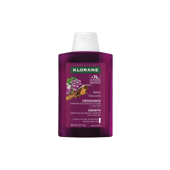 KLORANE šampūnas GROWTH su chininu, 200 ml