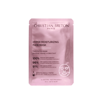 CHRISTIAN BRETON, drėkinančios veido kaukės, 3 vnt.