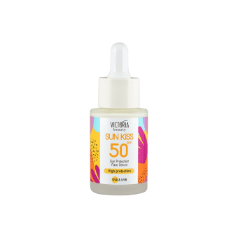 VICTORIA BEAUTY apsauginis veido serumas nuo saulės, SPF 50, 30 ml