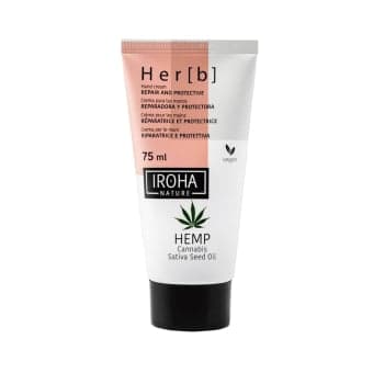 IROHA rankų kremas su kanapių sėklų aliejumi, 75 ml
