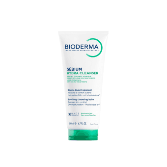 BIODERMA raminamasis prausiamasis balzamas į spuogus linkusiai odai SEBIUM HYDRA CLEANSER, 200 ml