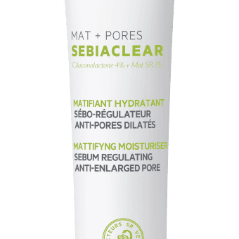 SVR veido kremas itin riebiai, į aknę linkusiai odai SEBIACLEAR MAT+PORES, 40 ml, 40 ml