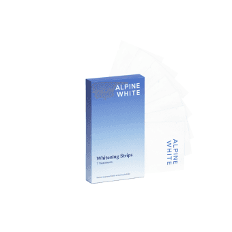 ALPINE WHITE, Dantų balinimo juostelės, 7 vnt.